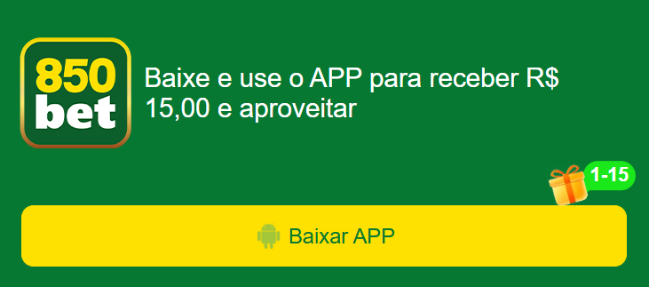APP oficial da 850bet.com para mobile
